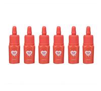 Adfaga Kit de 6 brillants à lèvres mat longue durée, maquillage hydratant et nourrissant pour les lèvres avec biberon pour femmes et filles, 6 couleurs vives