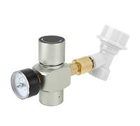 Adfaga Kit de chargeur de régulateur de CO2 de qualité professionnelle avec déconnexion de gaz, manomètre de haute précision 0 60PSI pour brassage domestique de bière, construction