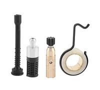 Adfaga Kit de Filtre de Tuyau d'huile d'engrenage de Pompe à Huile de tronçonneuse, Accessoire de Remplacement pour MS250 MS230 MS210 025 023 021 pièces métalliques