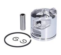 Adfaga Kit de Piston avec Anneaux pour tronçonneuse 555 560 562 Remplacement Haute Performance Axe de Piston Durable en Alliage d'aluminium léger de 46 mm Inclus