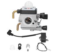Adfaga Kit de Remplacement Durable ABS pour Bobine d'allumage de carburateur, Kit de Bougies d'allumage pour Outils de Jardin FS75 FS80 FS85 FC85 HT70 HS75 HS80