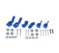Adfaga Kit de siège d'essieu de siège C en Alliage d'aluminium pour Voiture RC, pièces de Mise à Niveau Haute Performance pour Slash 2WD 2WD Rustler 2WD échelle 1/10 (Bleue)