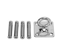 Adfaga Kit de Suspension de Chaise hamac, Ensemble de Montage au Plafond en Acier Inoxydable Robuste, capacité de Poids de 250 kg, pour hamac de balançoire de Yoga, Utilisation int