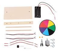 Adfaga Kit d'expérimentation physique pour l'apprentissage des circuits électriques et de la lumière sonore Projet scientifique STEM éducatif Matériau sans bois sûr Ensemble d'acti