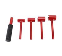 Adfaga Kit d'outils de réglage de charnière de porte, en acier robuste, poignée ergonomique de plusieurs tailles pour les propriétaires professionnels