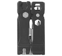 Adfaga Kit d'outils de réparation de vélo 19 en 1, ensemble d'outils de vélo multifonctionnels en acier inoxydable avec tournevis à clé hexagonale pour l'entretien des vélos de mon (Noire)