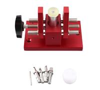 Adfaga Kit d'outils professionnels pour boîtier arrière de montre, ouvreur de réparation d'horloger en acier, plus proche avec bases en caoutchouc, couteaux indiscrets pour la répa
