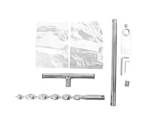 Adfaga Kit Professionnel d'échantillonnage de Sol avec poignée en T en Acier Inoxydable, sonde de Sol avec 2 Sacs d'échantillons réutilisables pour Le Jardinage et Les Tests de Sol