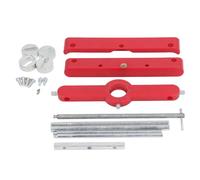 Adfaga Localisateur de poinçon de gabarit de menuiserie à mortaises, gabarit de chevilles, localisateur de perçage pour le travail du bois, perçage précis, outil de positionnement