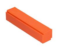 Adfaga Lot de 2 protections de mâchoires d'étau en ABS avec rainures en forme de V pour étau d'établi, protection antidérapante de la surface de travail, coussinets de mâchoire ora (6 pouces)