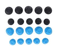 Adfaga Lot de 20 bigoudis professionnels en silicone sans chaleur pour femmes et filles, outils de coiffure pour salon de bricolage, grandes et petites tailles, doux, antidérapants