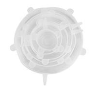 Adfaga Lot de 6 couvercles de conservation des aliments réutilisables en silicone, extensibles, passent au -ondes, couvercles de bol, joint hermétique pour la conservation des alim