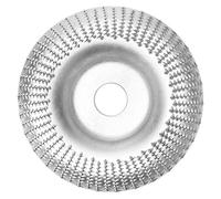 Adfaga Meule en acier au carbone de 125 mm pour le façonnage de la sculpture sur bois avec conception anti-jeu Dents incisives Dissipation rapide de la chaleur Disque de meuleuse l