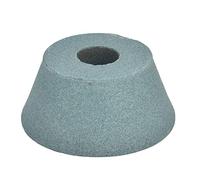 Adfaga Meule en carbure de silicium vert de qualité supérieure, roue abrasive haute performance pour carbure métallique, céramique de verre, outil de meulage d'établi durable 75x32 (Carbure de
