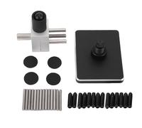 Adfaga Mini étau réglable en aluminium avec base détachable, outil de serrage portatif pour la fabrication de bijoux, le modélisme et l'artisanat. Largeur des mâchoires : 30 mm.