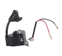 Adfaga Module de bobine d'allumage, pièce de rechange haute performance compatible avec moteur GX25, construction en fer durable, accessoires d'outils électriques forestiers, équip