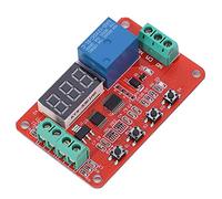 Adfaga Module de comparaison de tension de fenêtre numérique DVB01 Rouge Mesure de haute précision 0 100 V avec 5 fonctions Limite inférieure supérieure réglable pour systèmes d'al (12V)