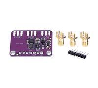 Adfaga Module générateur de signal Si5351A Générateur d'horloge programmable Sortie de fréquence de haute précision 8 kHz à 160 MHz avec 3 sorties indépendantes pour les projets él