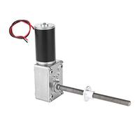 Adfaga Moteur à engrenages Moteur électrique à couple élevé avec arbre à vis de 8 mm avec bride Conception compacte durable et économe en énergie ultra silencieuse pour portes de g (Rapport de