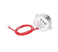 Adfaga Moteur synchrone TYC30 12V AC, 4W, 56 tr/min, réversible, faible bruit, boîtier en alliage d'aluminium, pour bricolage, projets artisanaux et scientifiques