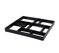 Adfaga Moule de pavage de jardin en plastique DIY - Outil réutilisable pour la création de dalles de pas japonais en béton - Idéal pour allées, patios et aménagement extérieur - Ma