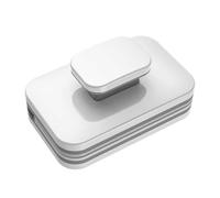 Adfaga Nettoyeur de vitres professionnel double face, aimant puissant, outil de nettoyage de verre pour bâtiments de grande hauteur, verre épais, plastique ABS et silicone, taille