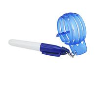 Adfaga Outil d'alignement Professionnel de marqueur de Ligne de Balle de Golf à 360 degrés, Dispositif de Dessin à Trois Lignes de Haute précision pour Les golfeurs, Plastique Dura (Bleue)