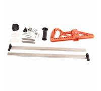 Adfaga Outil de coupe manuel professionnel pour plaques de plâtre en acier inoxydable, outil de coupe manuel pour cloisons sèches avec largeur réglable de 2 à 60 cm pour les entrep