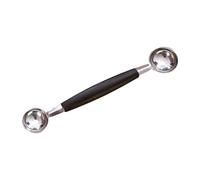 Adfaga Outil de cuisine professionnel en forme de boule de melon en acier inoxydable pour la sculpture de fruits et la cuillère à crème glacée, idéal pour les fêtes et les pique-ni