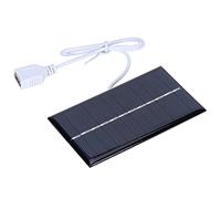 Adfaga Panneau solaire en polysilicium 1 W 6 V, panneau solaire à monter soi-même, absorbe la lumière du soleil, se convertit en énergie électrique pour jouets, lampes, pompes à ea
