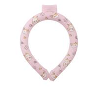 Adfaga PCM - collier rafraîchissant pour le cou, pour soulager la chaleur en été, les Sports de plein air et par temps chaud, conception légère et respirante (Rose)