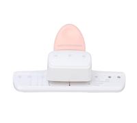 Adfaga Perforatrice à 3 trous robuste et portable de 4 mm de diamètre, espacement de 19 mm, perforatrice à papier réglable pour cahiers à feuilles mobiles A5 A6 A7 A8, mini taille