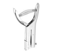 Adfaga Perforatrice de papier manuelle robuste en acier inoxydable de 3 mm, outil de perforation pour les projets d'artisanat de bureau, poinçonnage de reliure professionnel avec c