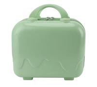 Adfaga Petit Bagage à Main de Voyage à Coque Rigide, Valise légère de 14 Pouces avec Pieds antidérapants, Sac de Cabine Compact approuvé par Les compagnies aériennes pour Les voyag (Verte)