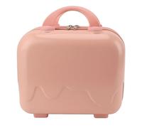 Adfaga Petit Bagage à Main de Voyage à Coque Rigide, Valise légère de 14 Pouces avec Pieds antidérapants, Sac de Cabine Compact approuvé par Les compagnies aériennes pour Les voyag (Rosâtre)