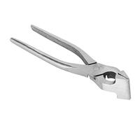 Adfaga Pince plate professionnelle, outils d'artisanat du cuir, pince à aplatir en acier robuste 45 pour bricolage, travail du cuir, sac à main, sac à dos, fabrication d'outils à m