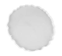 Adfaga Plateau à fruits en Silicone, moule réutilisable, facile à nettoyer, plateau à thé en Silicone de qualité supérieure, dessous de verre pour la cuisine à domicile, projets ar (MD3487 Grand