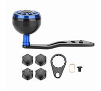 Adfaga Poignée de Rechange pour Moulinet de pêche de qualité supérieure, Bouton en Alliage d'aluminium CNC avec Options Multicolores pour moulinets de Marque A D S, Longueur 109 mm (Bras oscillant