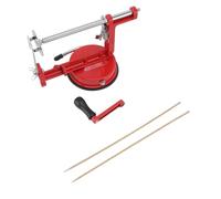 Adfaga -pomme de terre en spirale manuel en acier inoxydable pour frites frisées, légumes, outil de cuisine, antirouille, facile à nettoyer, cadeau pour les chefs de cuisine à dom