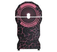 Adfaga Pompe à vélo avec pompe à pied haute pression Portable Mini gonfleur de pneu pour vélo électrique moto voiture camions en acier inoxydable ABS matériel de couleur rouge