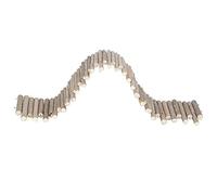 Adfaga Pont de Hamster en Bois Naturel à mâcher, échelle multifonctionnelle, clôture, cachette pour Petits Animaux, cochons d'Inde, Chinchillas, rongeurs (Modèle de clôture 50CM)