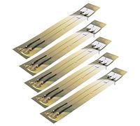 Adfaga Professional Fishing Hair Rigs Kit 10PCS High Strength Metal Hooks with Sharp Barbed Points for Carp Angling Durable Bait Wire Fishing Accessories for Freshwater Saltwater (8#)