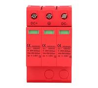 Adfaga Protecteur photovoltaïque DC 40KV, Dispositif de Protection à réponse Rapide Haute Performance avec indicateur visuel 1000VDC pour système d'énergie Solaire, matériau PC IGN (Héb)