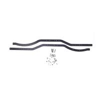 Adfaga Rails de Cadre de châssis en Fibre de Carbone Haute Performance Pièces de Mise à Niveau universelles sur chenilles RC Léger et Durable Ajustement pour Accessoires de modèle de