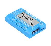 Adfaga RC CellMeter 8 Vérificateur de batterie numérique Testeur de tension de haute précision pour batteries LiPo LiFe LiIon NiMH NiCd avec fonction de test servo et écran LCD