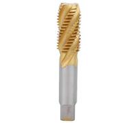 Adfaga Robinet à flûte hélicoïdale professionnel en acier rapide au cobalt M24 x 3 mm, embout de machine-outil pour l'acier allié en acier inoxydable, le fer, le cuivre, le travail