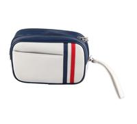 Adfaga Sac de Pochette à Balle de Golf en Cuir PU Premium avec Support de Rangement de Grande capacité pour Les Accessoires de Golf de Conception de Transport à Main léger Durable