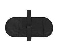 Adfaga Sac de Transport pour Lancer de Disque et de Poids, en Tissu Oxford imperméable et Durable, Sac de Rangement Double pour équipement de Sport avec bandoulière réglable pour a (Noir)