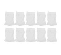 Adfaga Sacs filtrants de Piscine 10 pièces Sacs de Remplacement d'écumeur en de qualité supérieure pour piscines creusées Hors Sol Outils de Nettoyage réutilisables durables 20x12