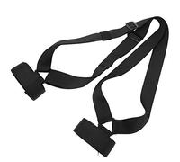 Adfaga Sangle de Sac à Dos de Snowboard réglable de qualité supérieure, Porte-Planche à roulettes Universel, Ceinture de Transport Mains Libres, Conception légère et Durable pour l